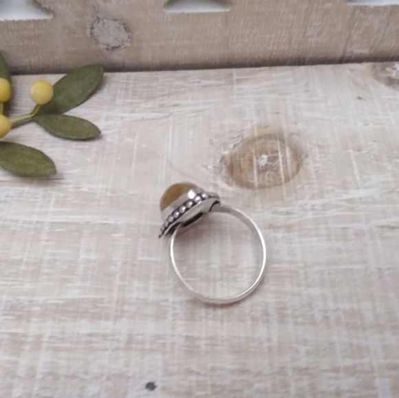 3 SET SILVER-STONE RINGS NWOT - Picture 5 of 11